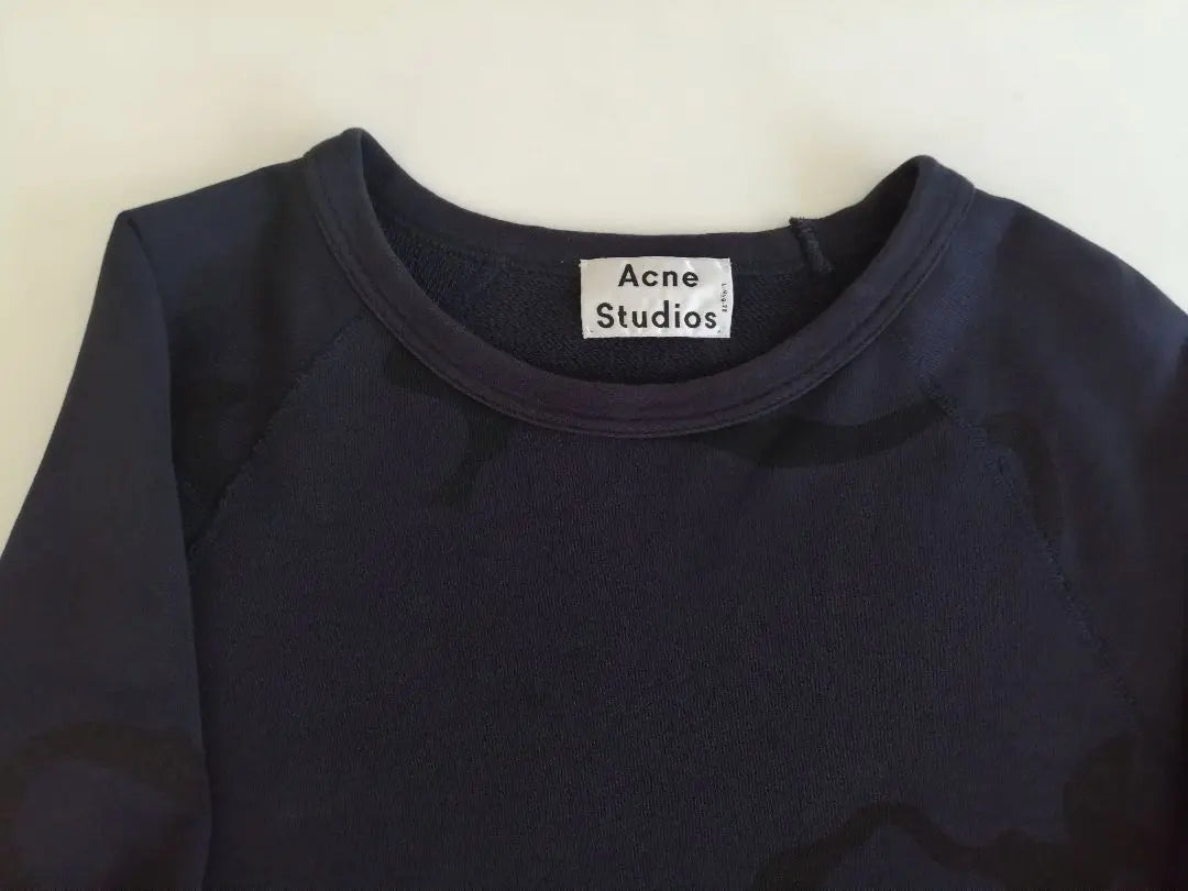 ACNE STUDIOS Sudadera Navy Duck | Acne Studios スウェット 紺 カモ