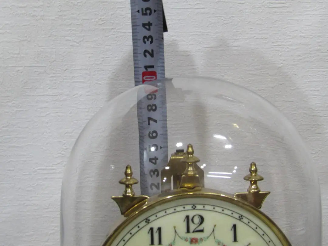 German Vintage Table Clock Made in Schatz, Rare Item