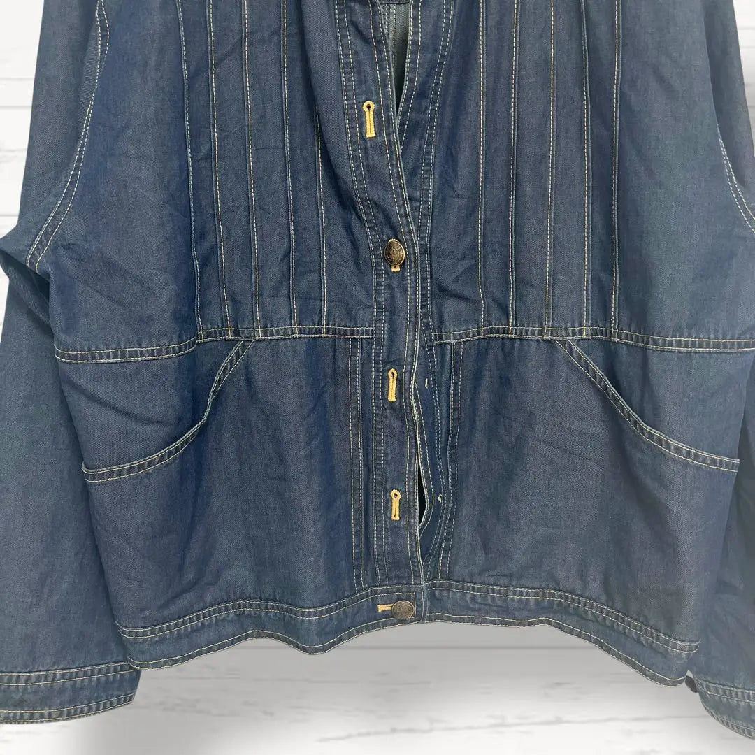 1311 [Renown CHARGE] Denim Jacket L Size G-Jean Made in Japan