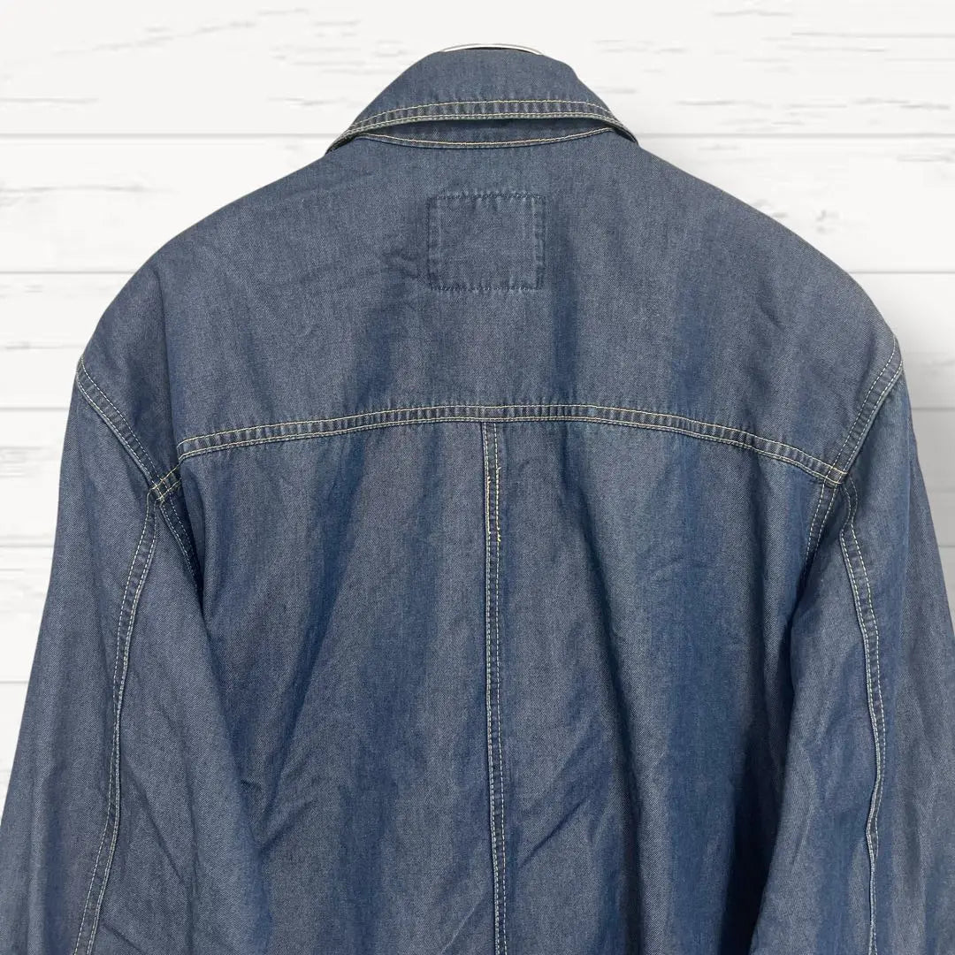 1311 [Renown CHARGE] Denim Jacket L Size G-Jean Made in Japan