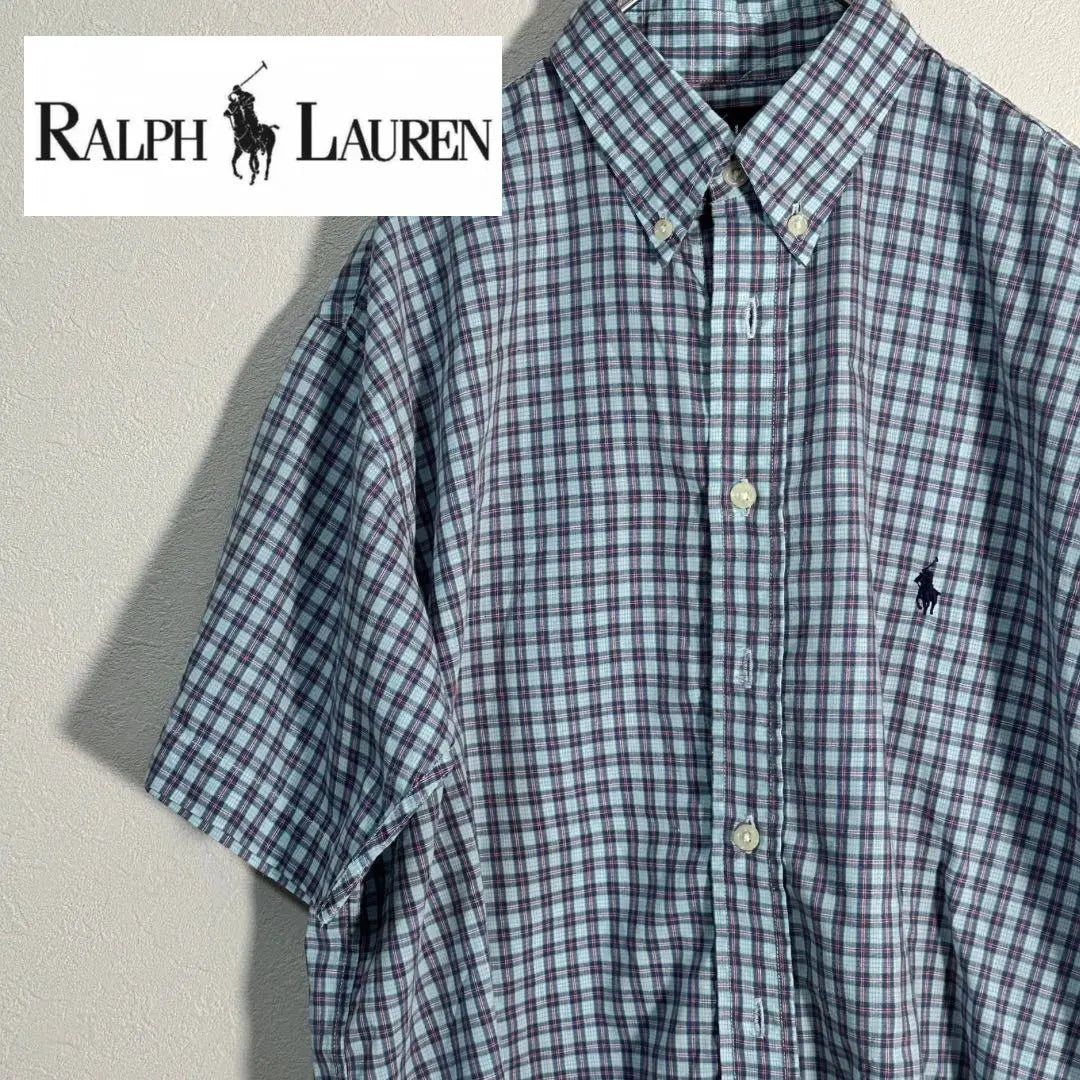 Camisa de cuadros Ralph Lauren de manga corta