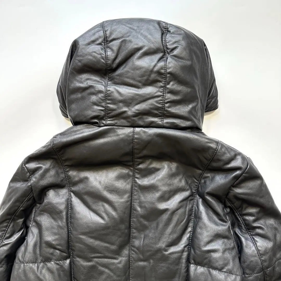 Balman Lamb Leather Down Jacket Mod Court Balmain Long | バルマン ラム レザー ダウン ジャケット モッズコート BALMAIN ロング