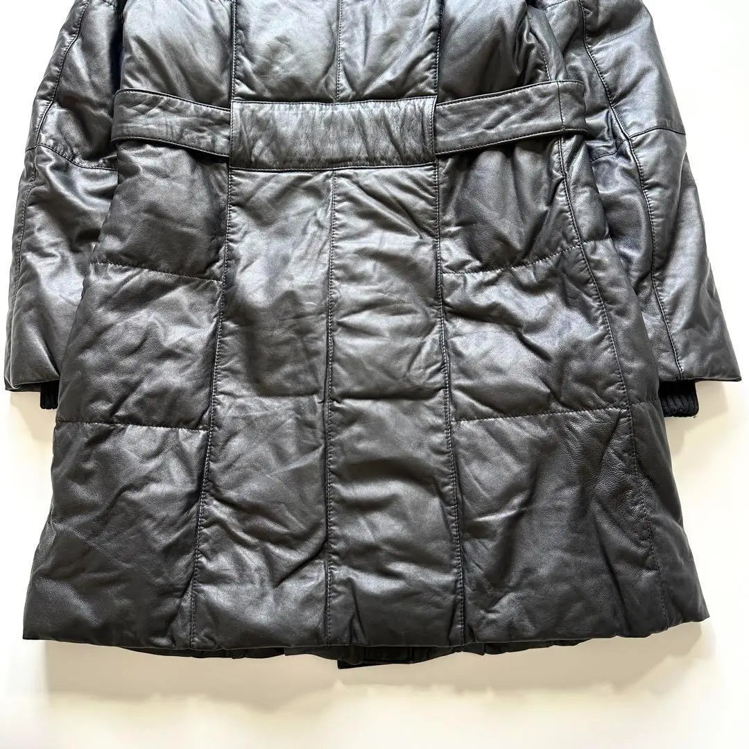 Balman Lamb Leather Down Jacket Mod Court Balmain Long | バルマン ラム レザー ダウン ジャケット モッズコート BALMAIN ロング