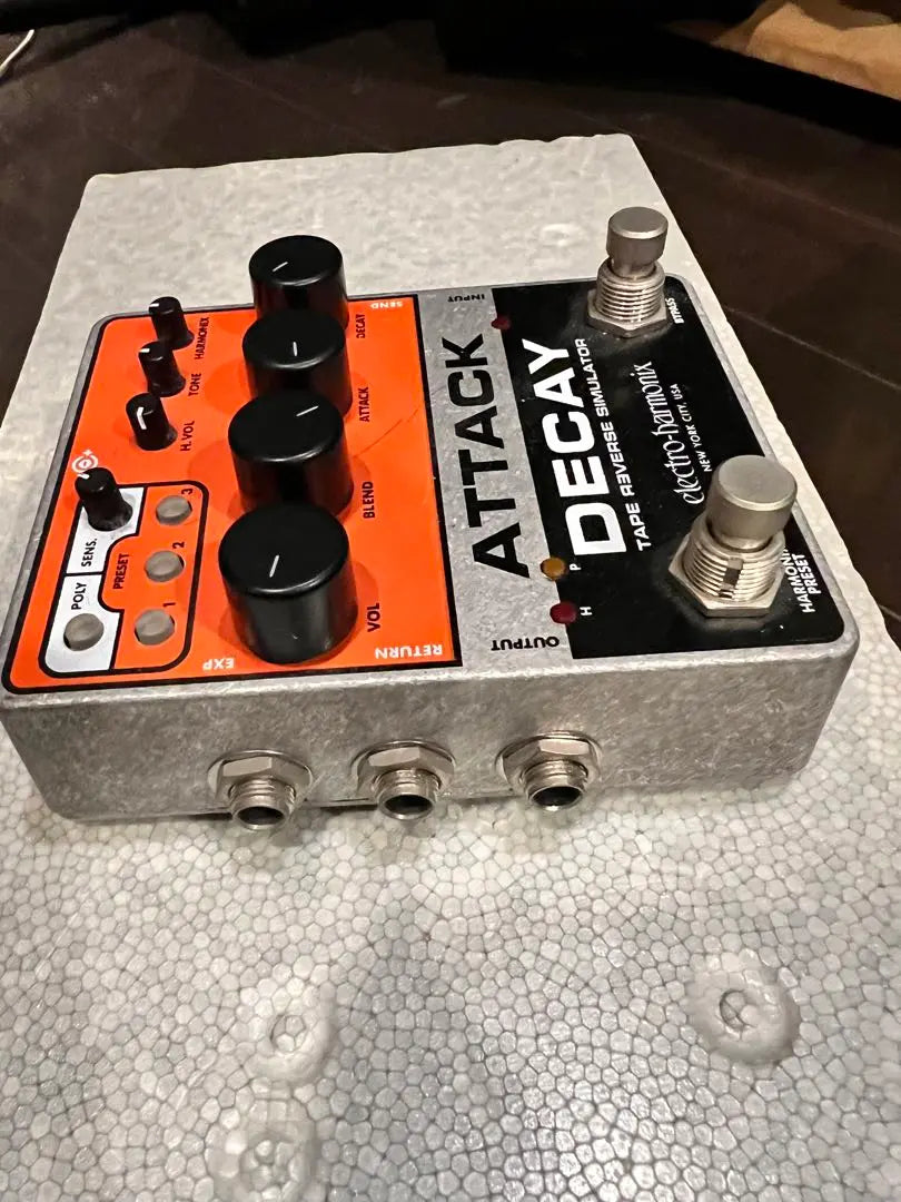 ELECTRO-HARMONIX ATTACK DECAY Tape Reverse Simure | Electro-Harmonix ATTACK DECAY テープリバースシミュ