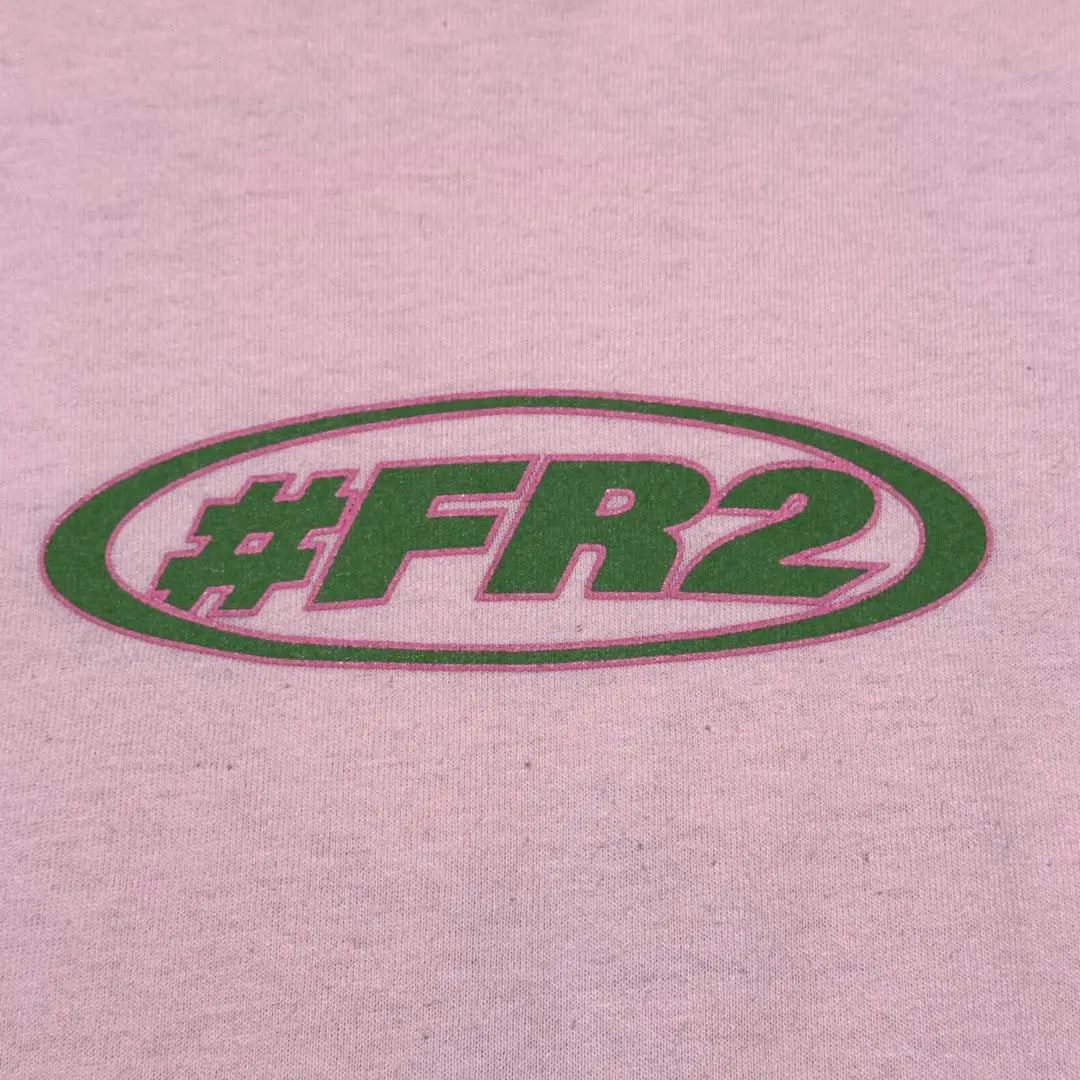 FR2 Long T-Plum Limited Big Back Print Center Logo Sleeve Fire Pattern | FR2 ロンＴ梅限定 ビッグバックプリント センターロゴ 袖ファイヤーパターン