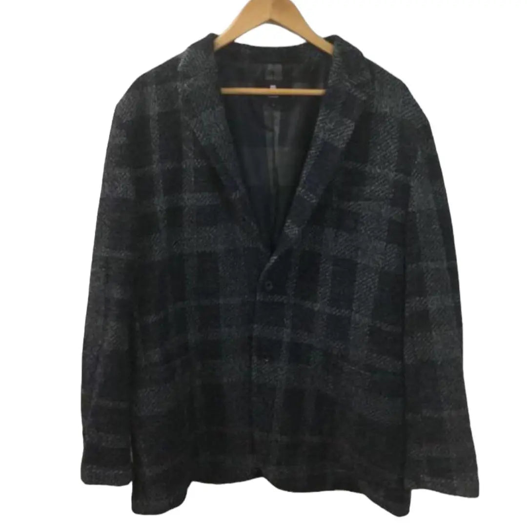 [Large size] Black Label Crest Bridge Tailored Jacket Check