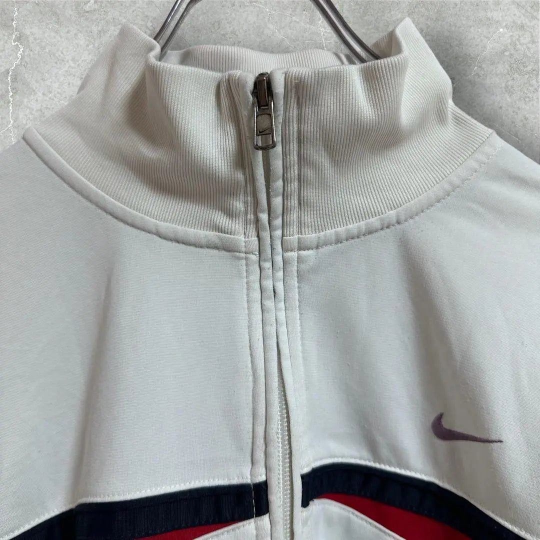 NIKE Track Jacket Vintage Embroidered Logo Simple Design