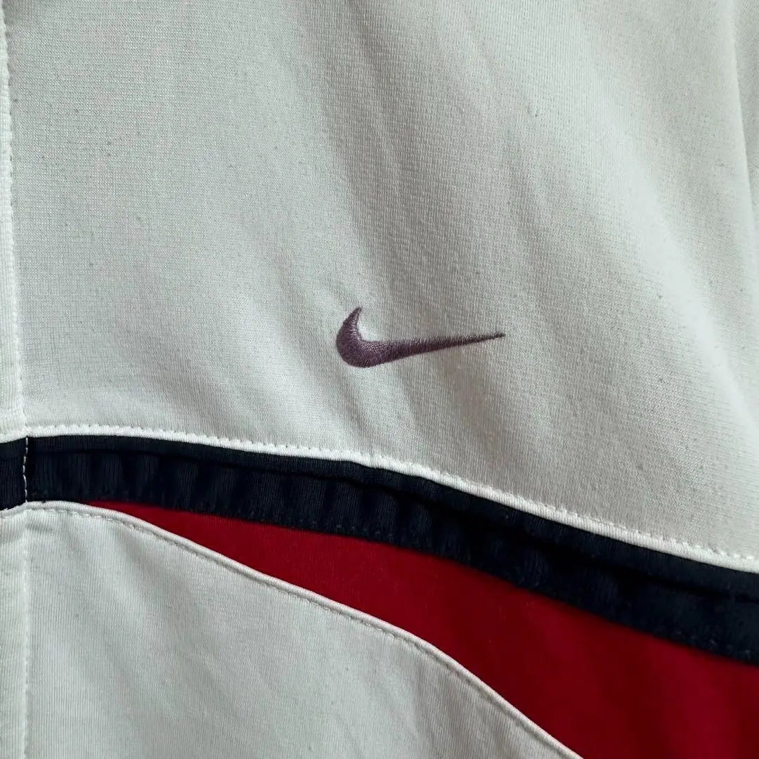 NIKE Track Jacket Vintage Embroidered Logo Simple Design