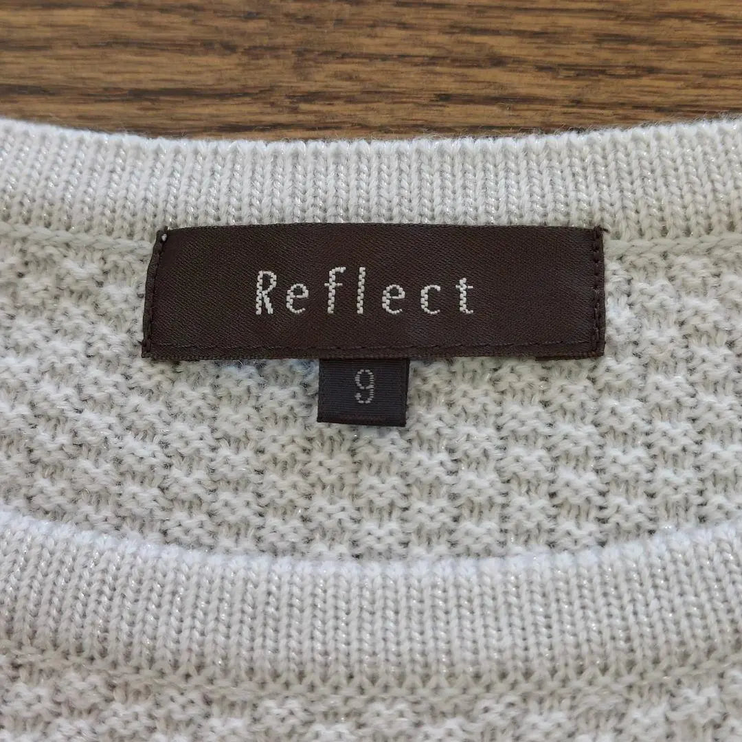 hm943 [M] Reflect Seed Stitch Whole Garment Loop Yarn