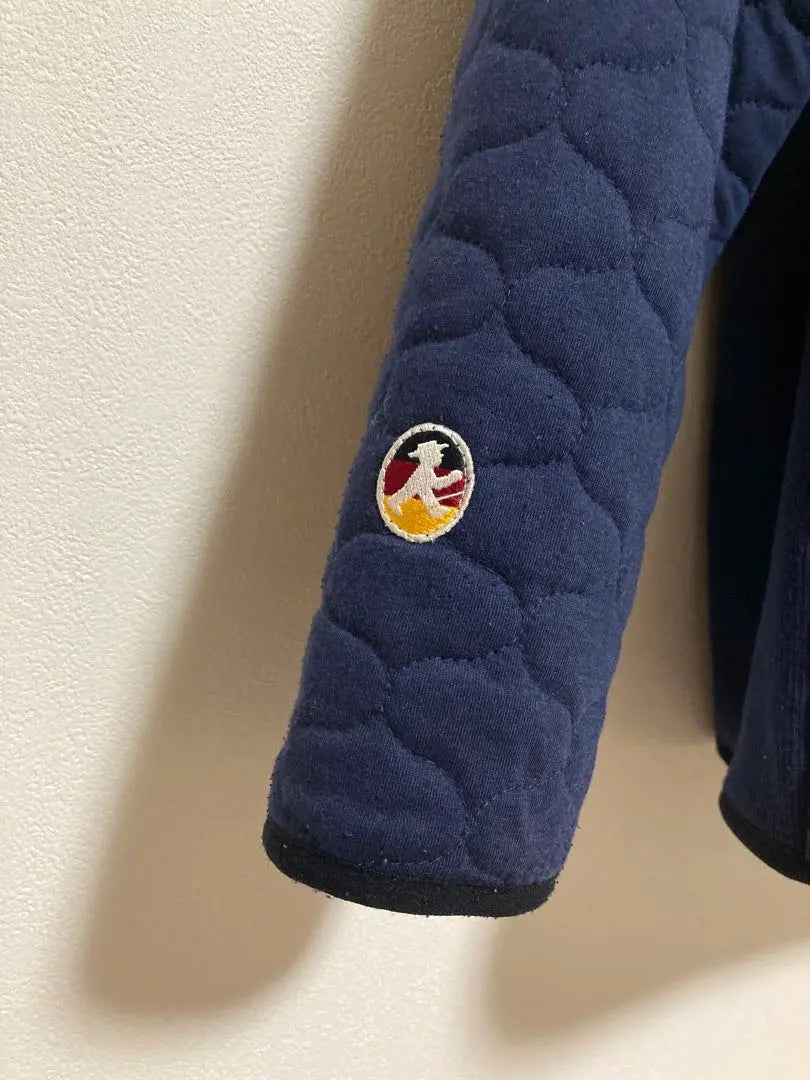 [Rare item] AMPELMANN Navy Quilted Jacket