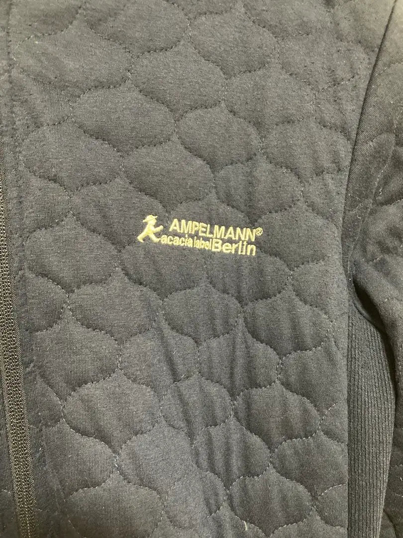 [Rare item] AMPELMANN Navy Quilted Jacket