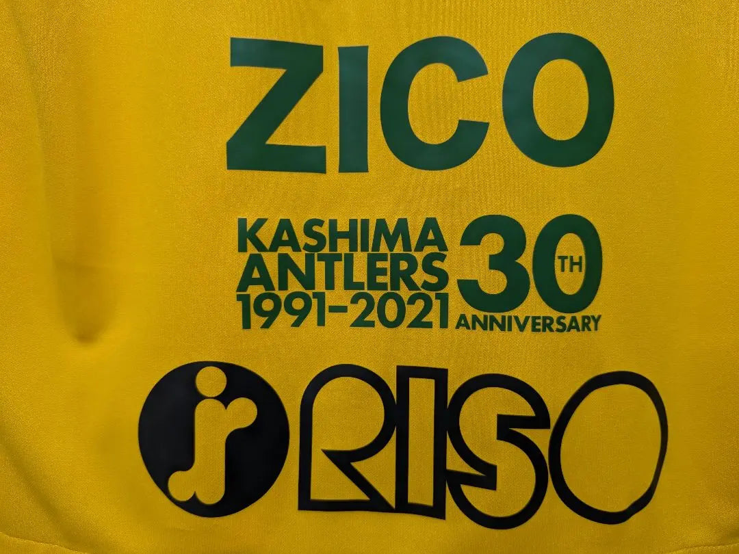 [Kashima Antlers] Uniforme del 30.° aniversario, número 3, Zico, talla M