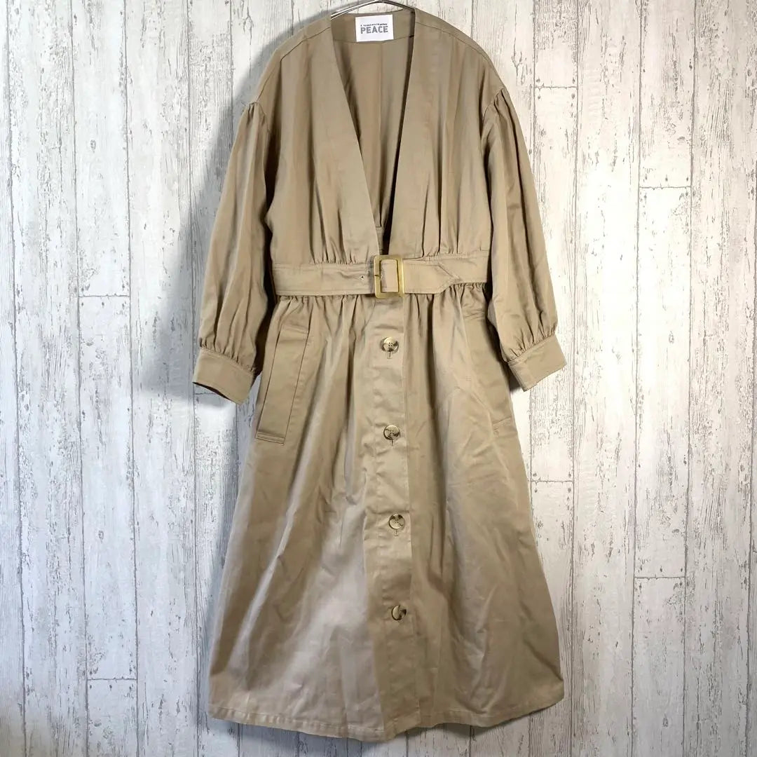 3-way twill coat/E-hyphen World Gallery Thin coat