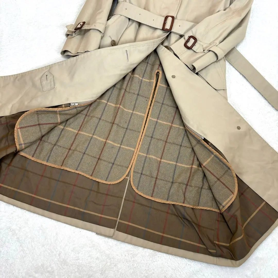 Length 105 ☆ Burberry Trench Court Novice Liner Long Beige