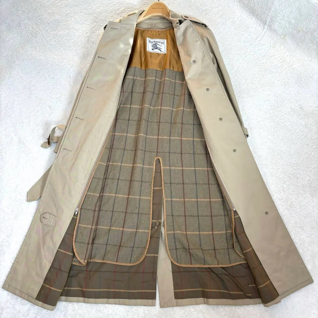 Largo 105 ☆ Burberry Trench Court Novice Liner Largo Beige | 着丈105☆バーバリー トレンチコート ノバチェック ライナー ロング ベージュ