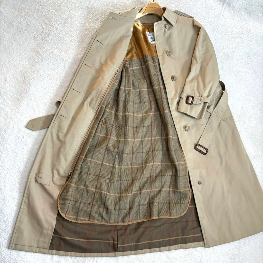 Length 105 ☆ Burberry Trench Court Novice Liner Long Beige