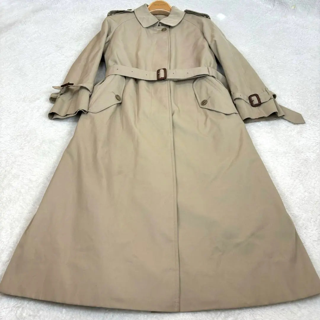 Length 105 ☆ Burberry Trench Court Novice Liner Long Beige