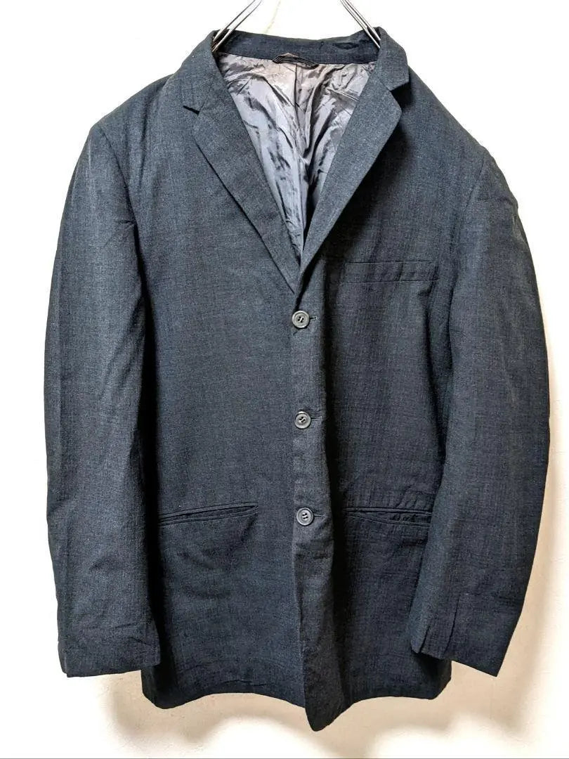 Holmes and Sons Tailored Jacket Old Clothes Black Gray Black