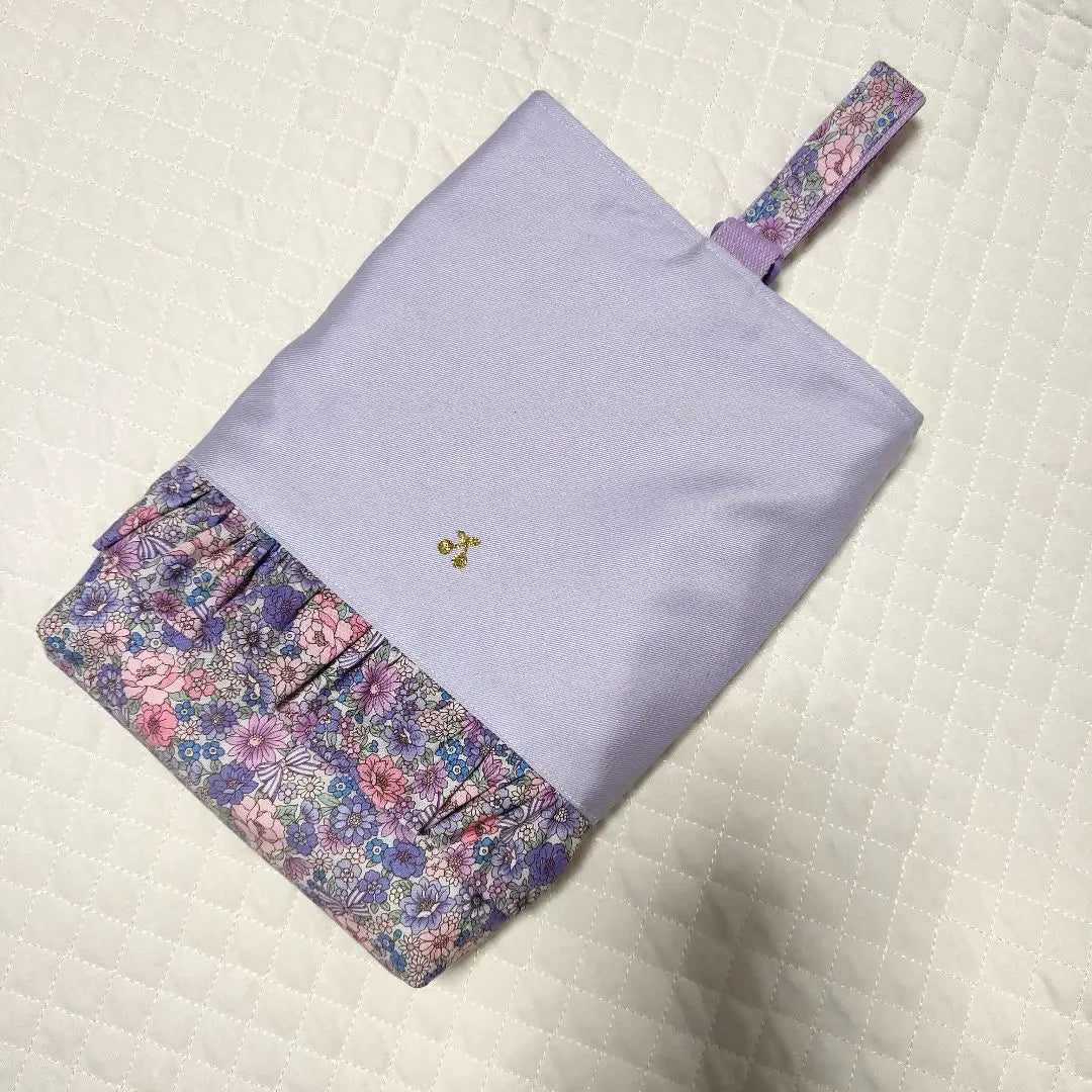 Order page Flower ribbon lesson bag with shoes and gym clothes in school lunch bag | オーダーページ　お花リボンレッスンバック上履き入れ体操服入れ給食袋