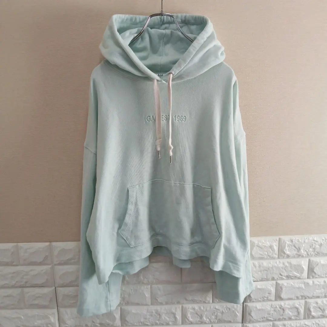 ◆Gap◆Long-sleeved hoodie XL sweatshirt thin fleece lining sweatshirt ◆t1473