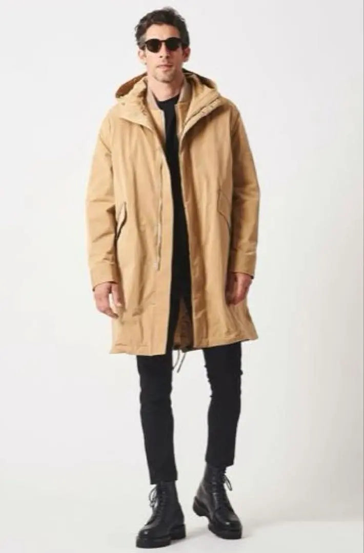 New tagged junhashimoto oversized mod coat Junhashimoto