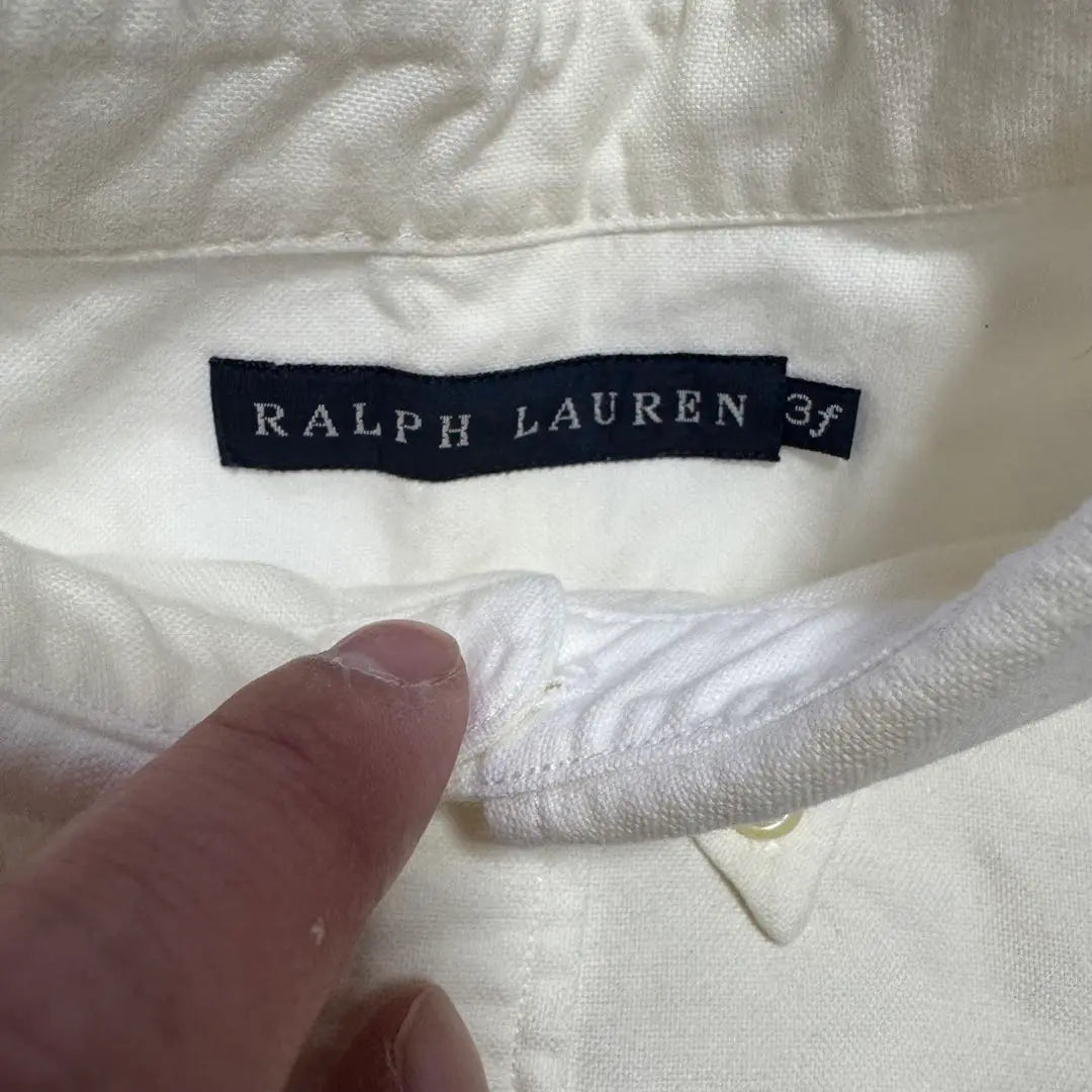 Ralph Lauren Shirt Long Sleeve White