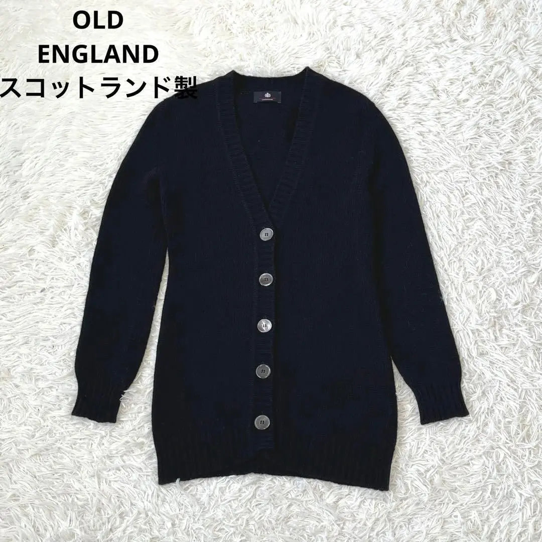 OLD England Scottish knit cardigan