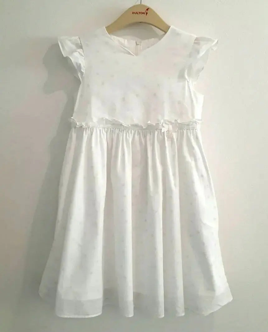 ☆Good condition☆Tartine Chocolat White Dress 140