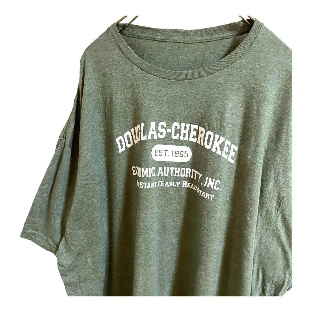 Vintage T-shirt DOULAS-CHEROKEE Light green