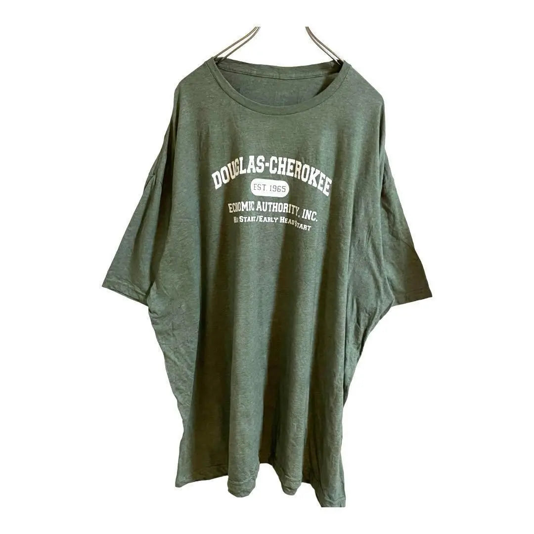 Vintage T-shirt DOULAS-CHEROKEE Light green