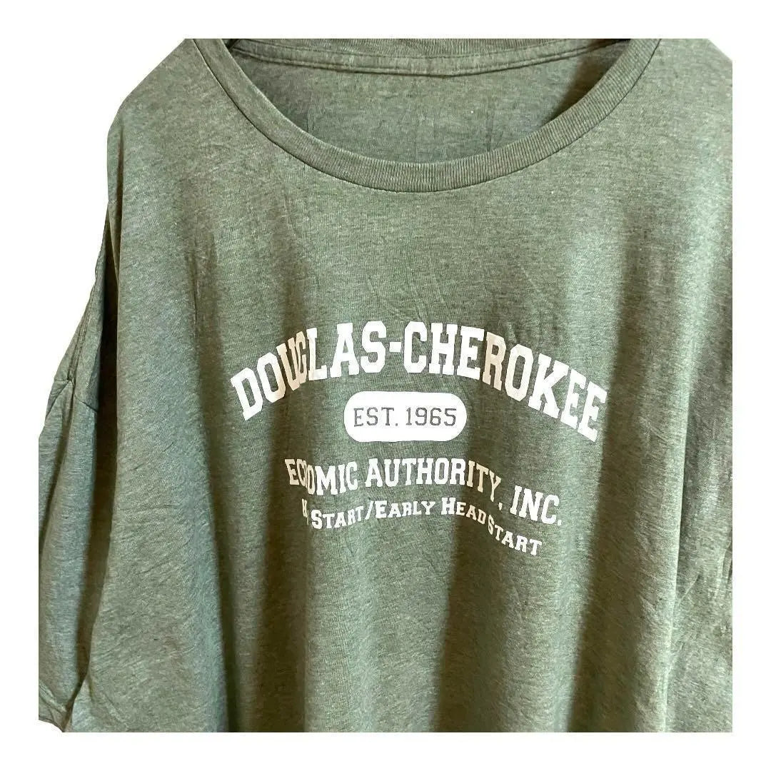 Vintage T-shirt DOULAS-CHEROKEE Light green