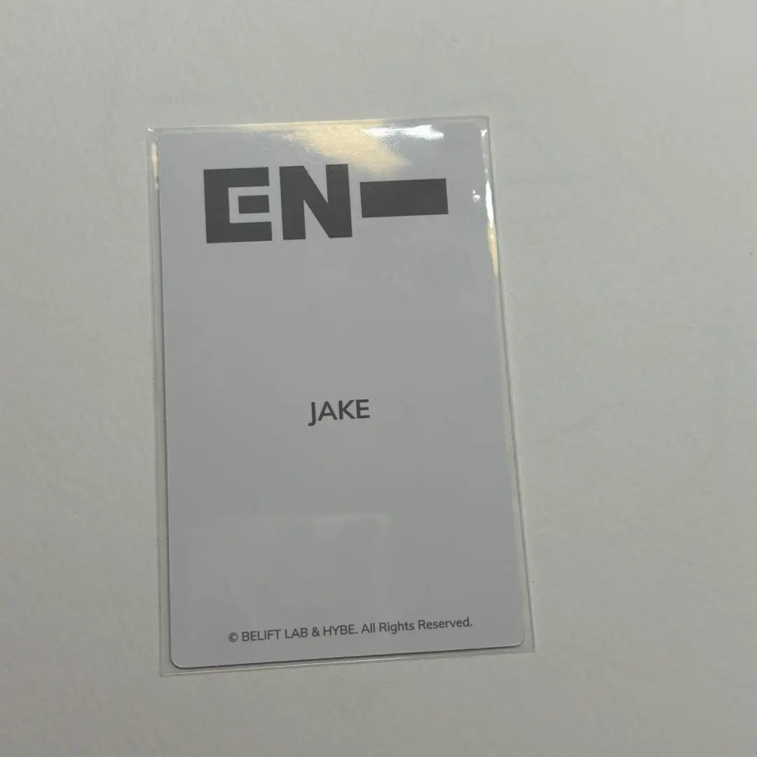 Tarjeta coleccionable con linterna ENHYPEN JAKE