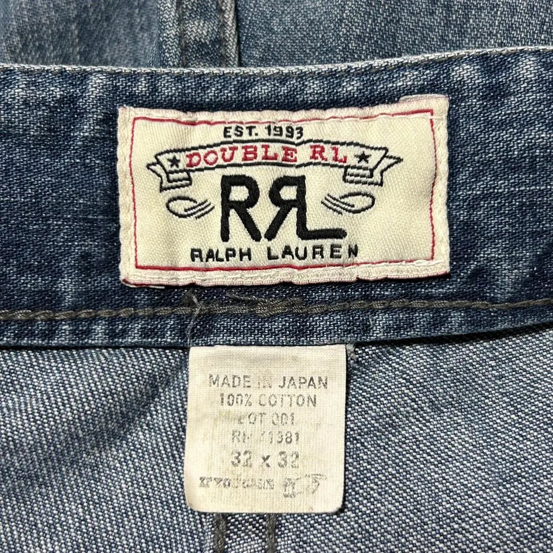 Double RRL Double Knee Denim Painter Pants W32 Polo Ralph Made in Japan Old Clothes