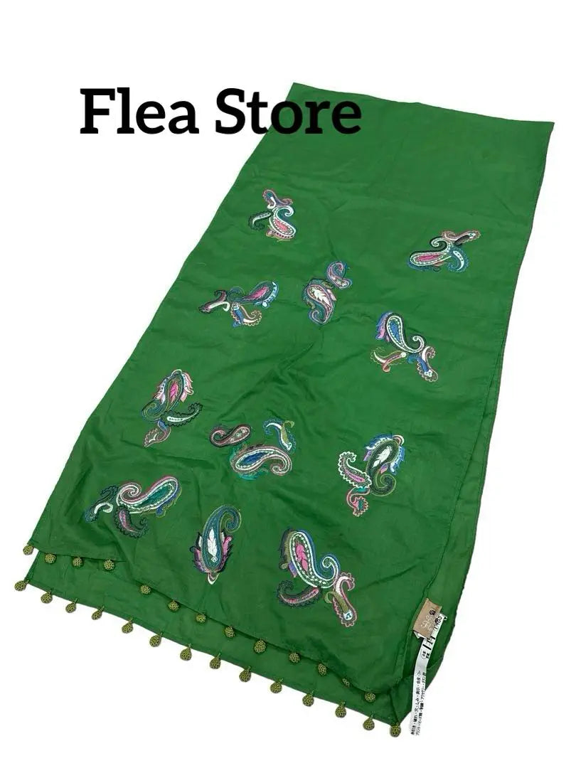 [Final price reduction] Good condition★Flea Store★Stole embroidery