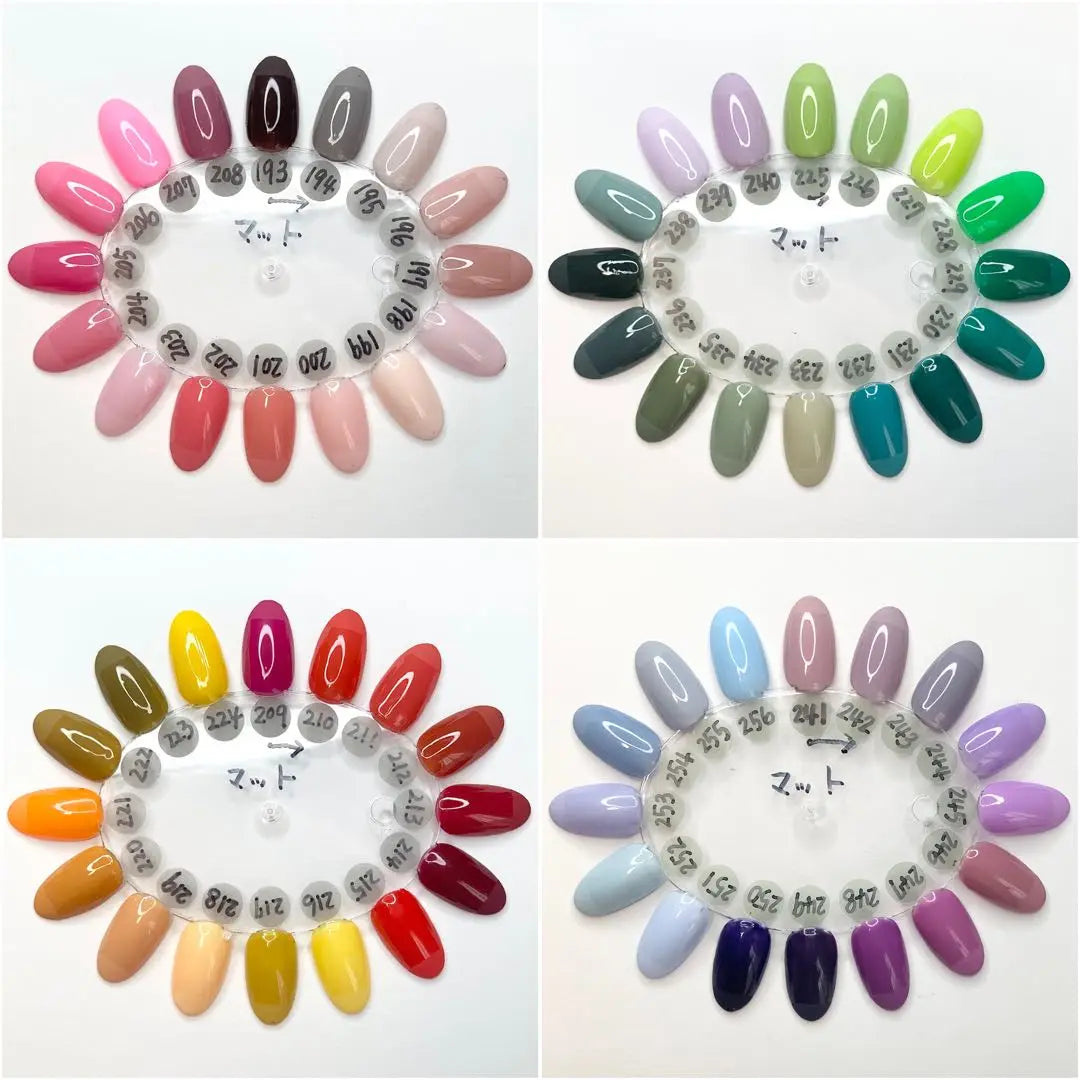 Nails, nail tip order, adult type, neat type, nuance, transparency, shell, recommended