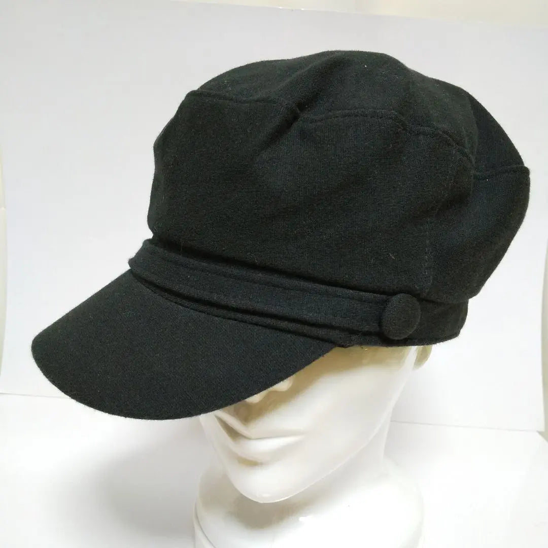 Casquette hat [Vintage] Used item BLACK