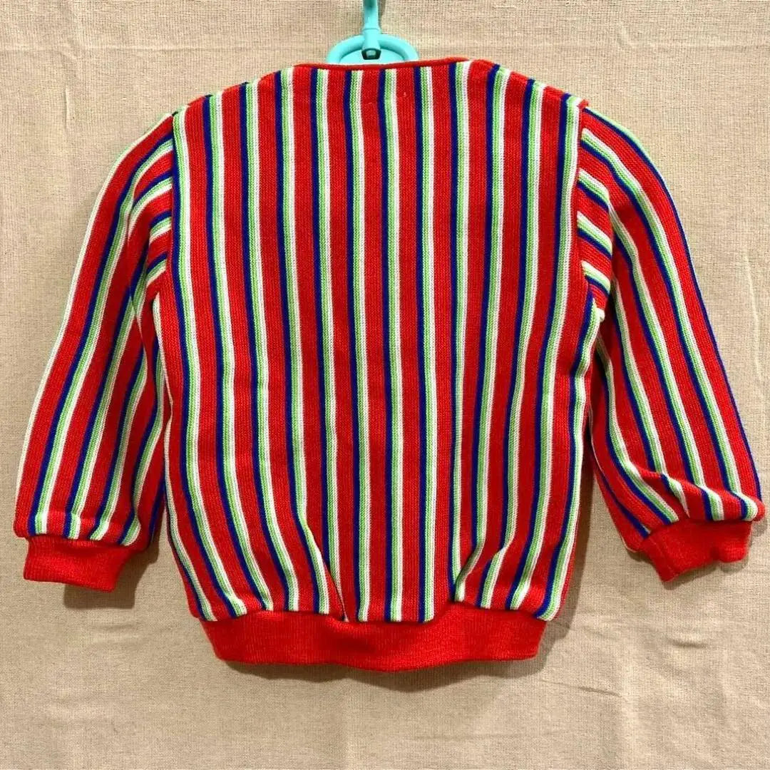 Top de rayas vintage para niños, 2 años, niños mayores | 子供用ビンテージ ストライプ トップス 2歳くらい キッズ古着