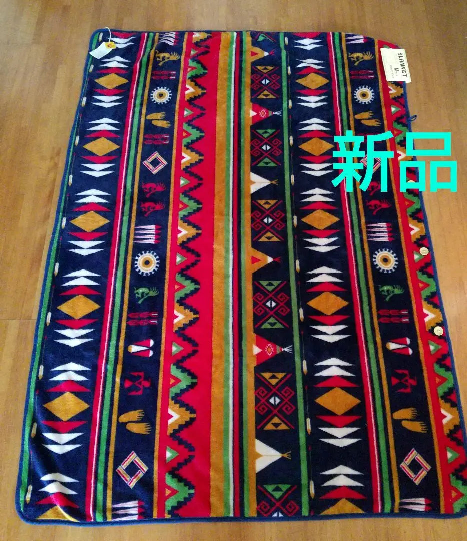 Size M blanket 100 x 140 blanket ethnic Asian rolled skirt