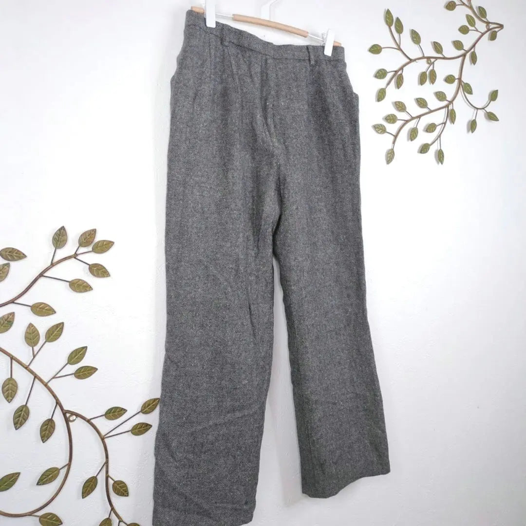 ✨️ Winter sale ✨️ [Reporte] Pants size 13 Gray Herringbone made in Japan | ✨️冬物セール✨️【レポルテ】パンツ　サイズ13　グレー　ヘリンボーン　日本製