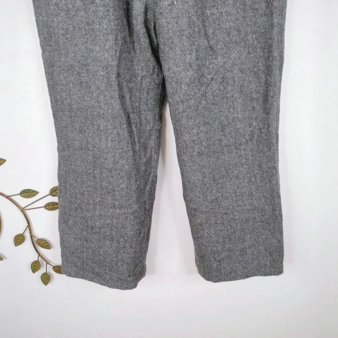 ✨️ Winter sale ✨️ [Reporte] Pants size 13 Gray Herringbone made in Japan | ✨️冬物セール✨️【レポルテ】パンツ　サイズ13　グレー　ヘリンボーン　日本製