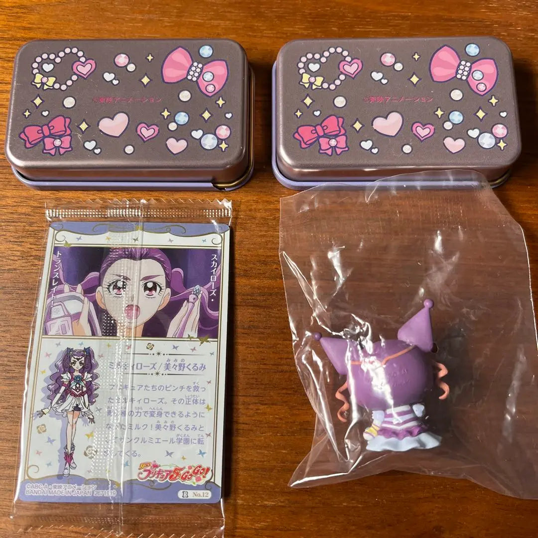 Milky Rose Slat Kyan, Cards, Figure Set