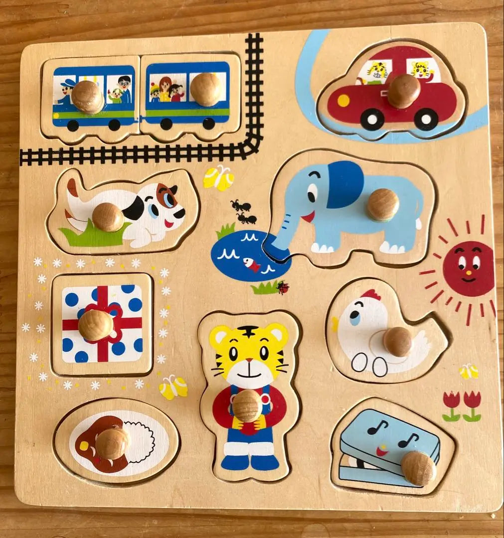 Shimajiro Wooden Puzzle