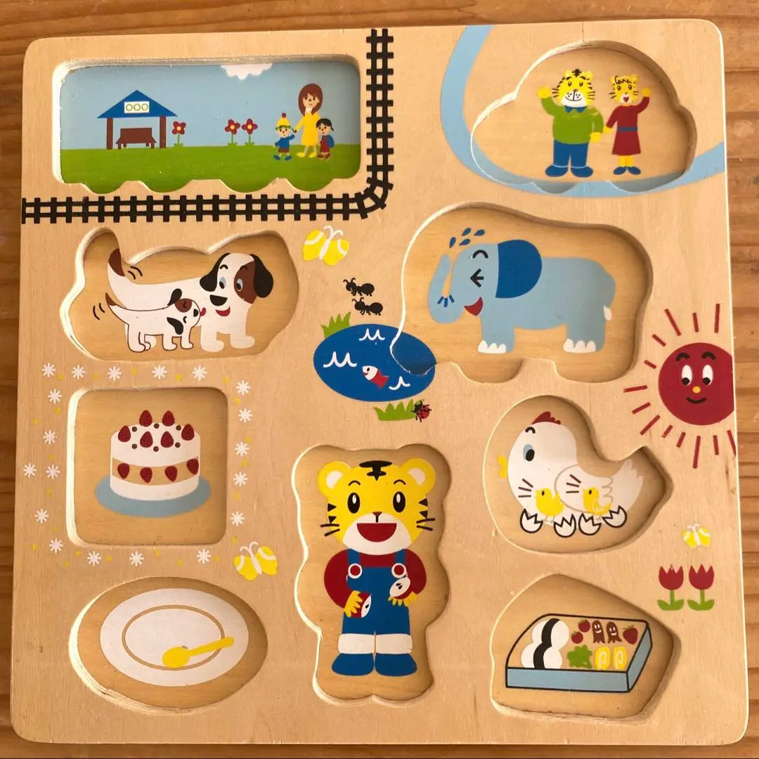 Shimajiro Wooden Puzzle