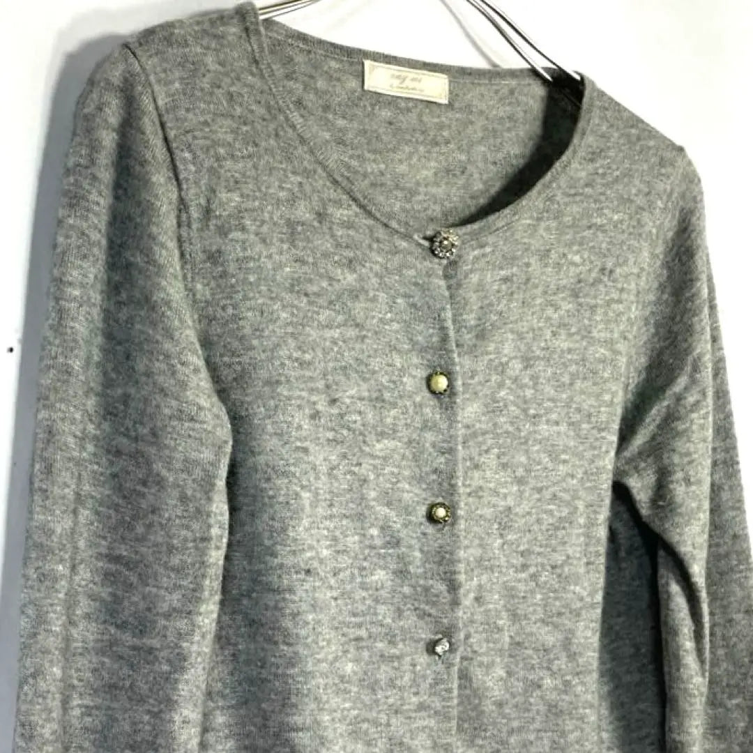 [any sis] Women's Bijoux Button Cardigan