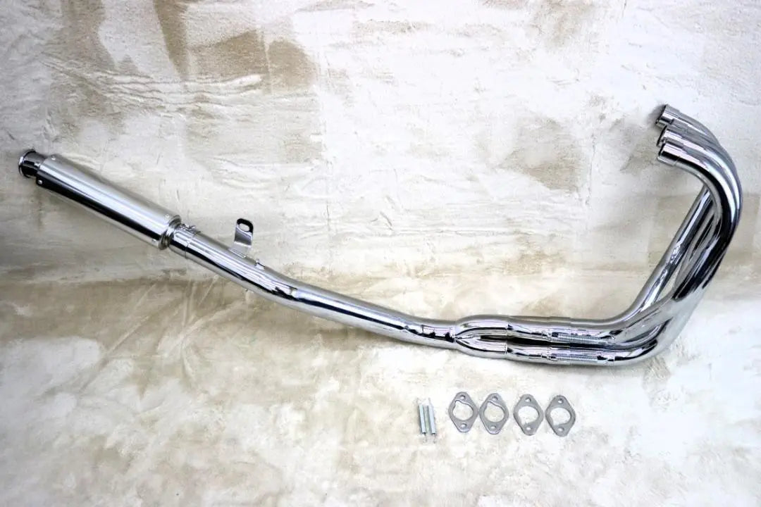 [Triple A] Race tube plating 6 split ZRX400 Silencer/97 years | [トリプルA]　レース管　メッキ　６分割　ZRX400　サイレンサー/　～97年