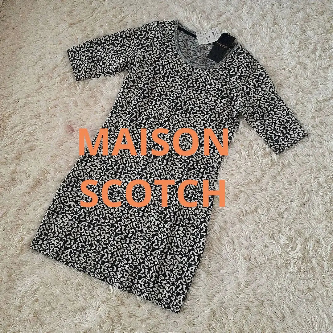 [Nuevo / sin usar] Vestido Maison scotch manga corta | 【新品・未使用】MAISON SCOTCH ワンピース 半袖