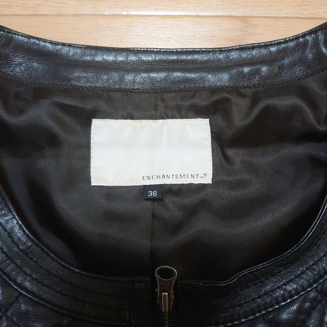 ENCHANTEMENT Sheepskin Jacket, Good condition | ENCHANTEMENT羊皮　ジャケット　美品