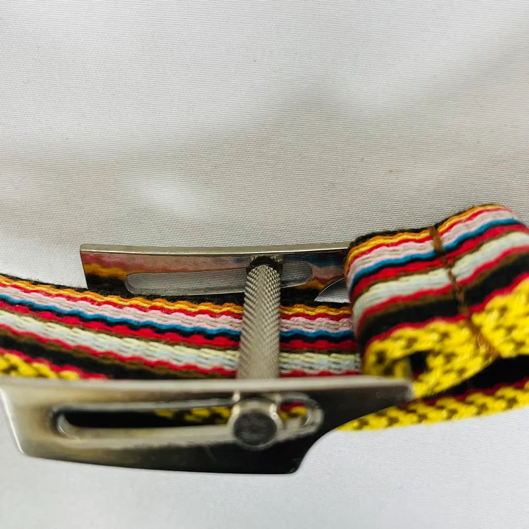 PAUL SMITH Paul Smith Multicolor Stripe Belt Unisex