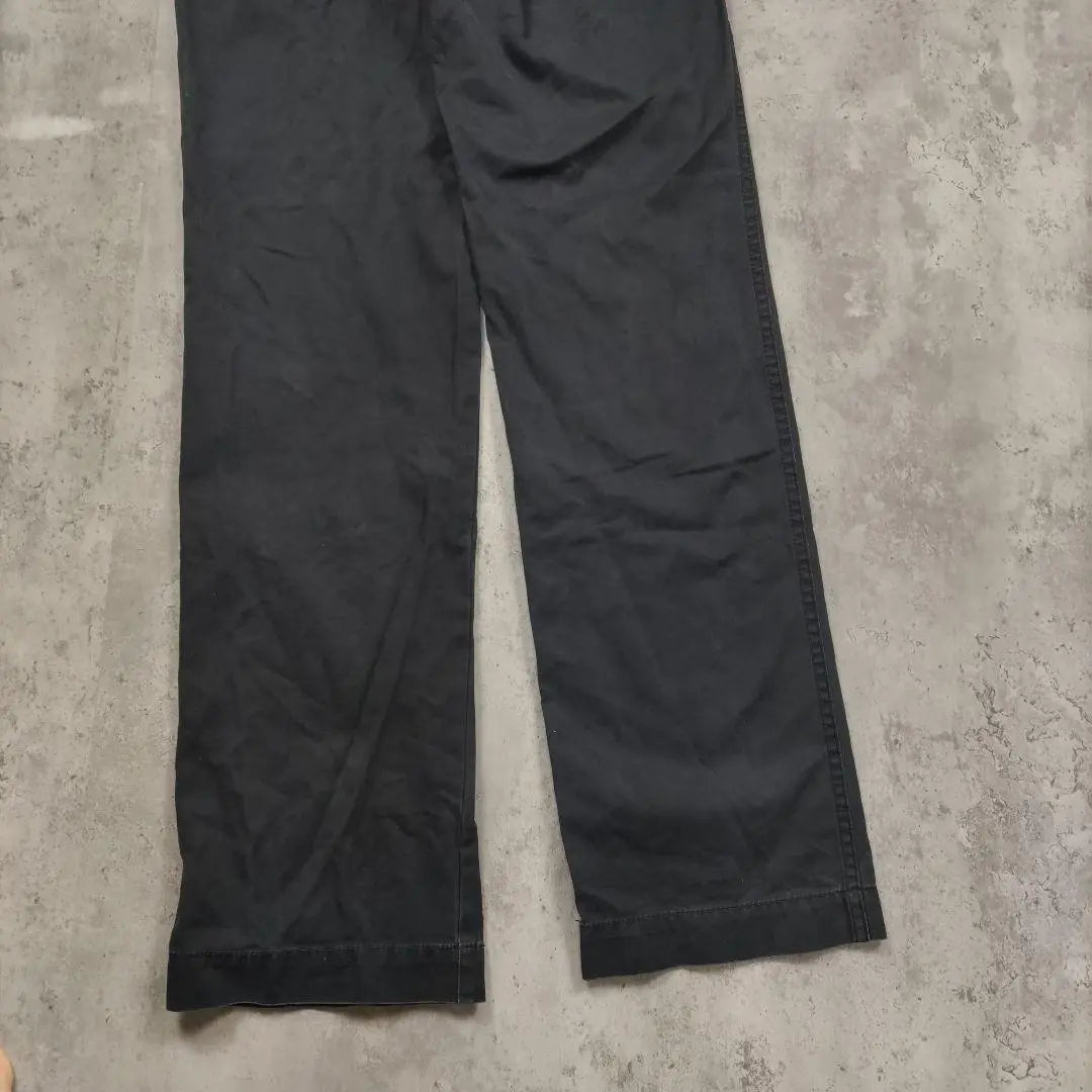 Uniqlo Black Pants Plain Simple No Stretch Pants