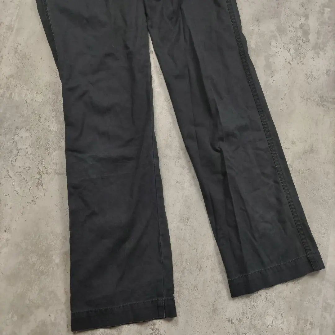 Uniqlo Black Pants Plain Simple No Stretch Pants